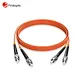 om2 st duplex patch cord